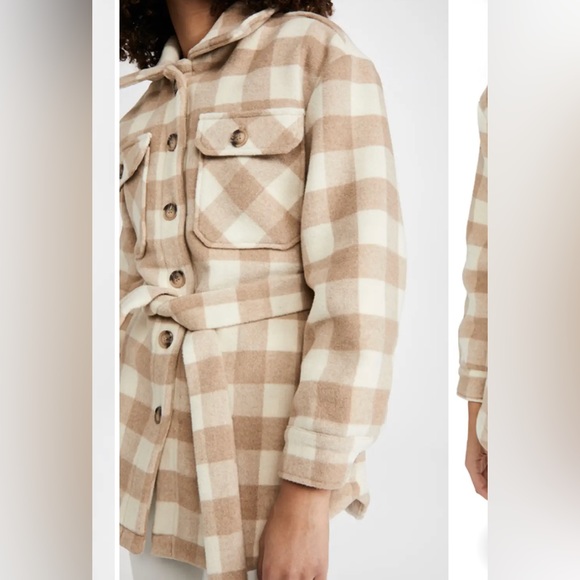 Line & Dot Shacket - Picture 3 of 4